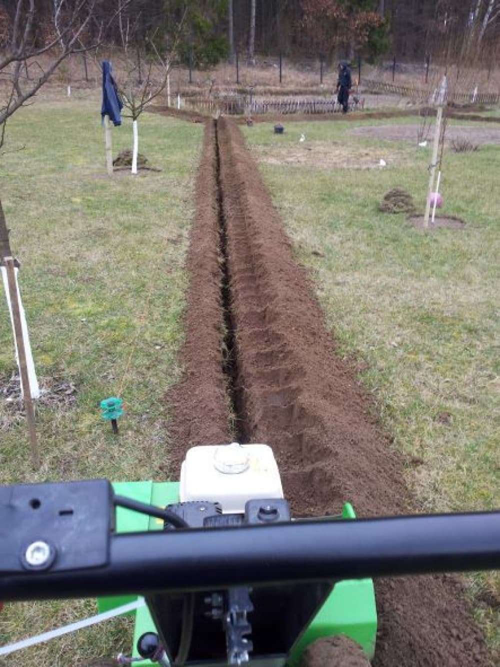 Instalacja pompowa w trakcie pracy