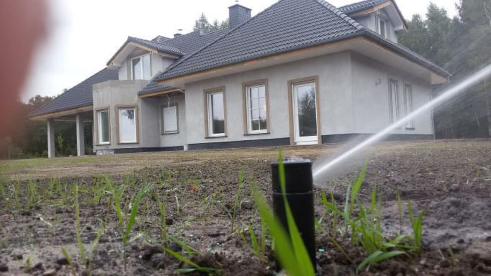 System nawadniania — ogród prywatny, Rumia